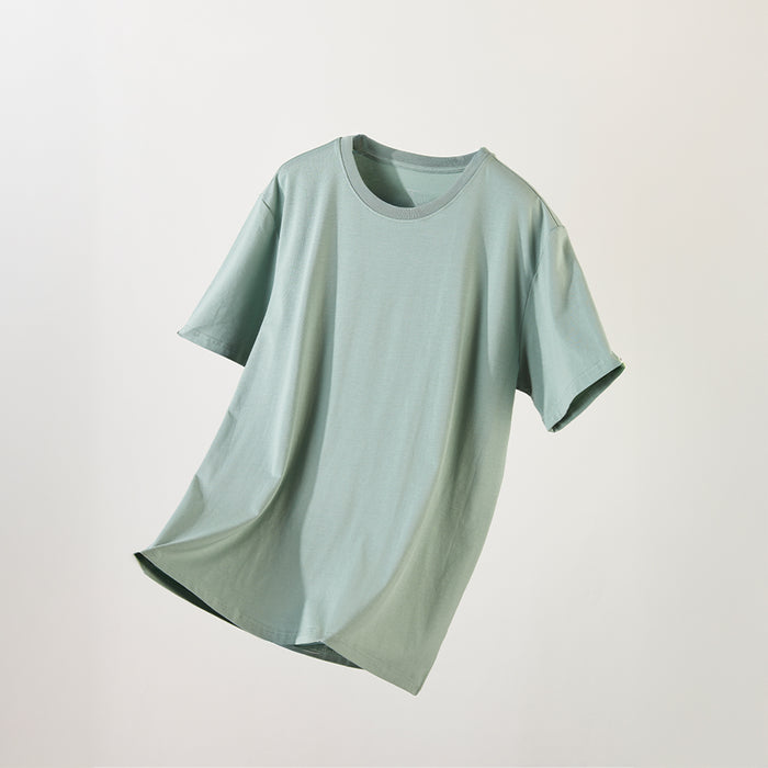 남성 모달 코튼 U넥 반팔 티셔츠