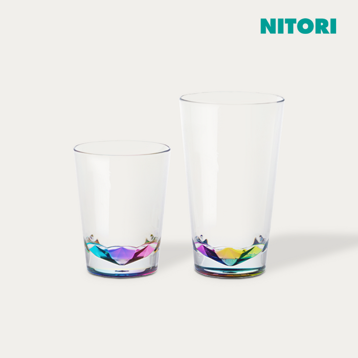 니토리 레인보우 컵 (300㎖, 500㎖)
