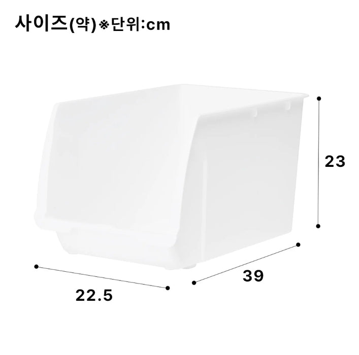 수납 박스 N플랫 (레귤러, 하프)