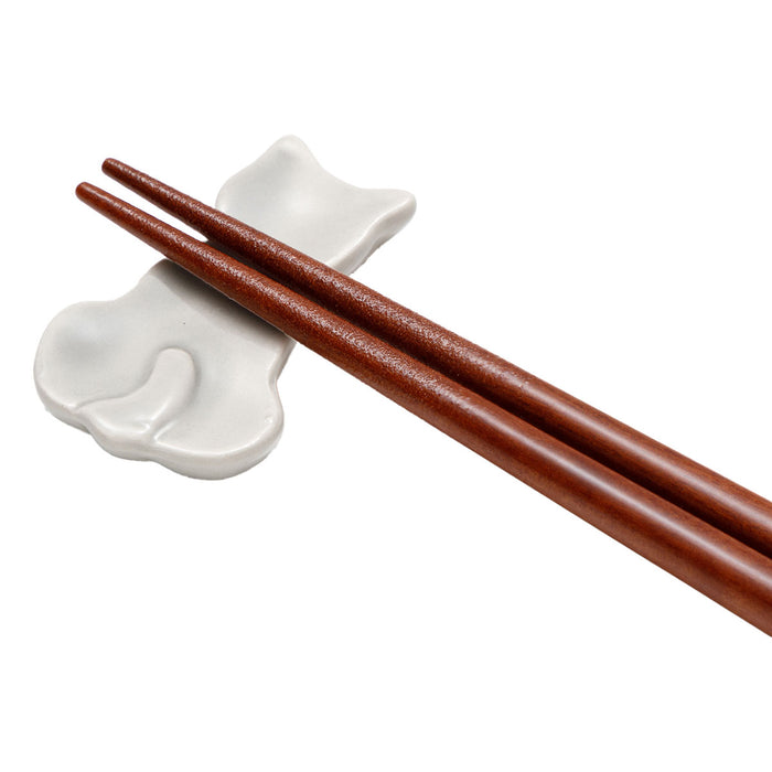 니토리 자기 수저받침대 고양이