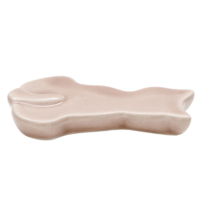 니토리 자기 수저받침대 고양이