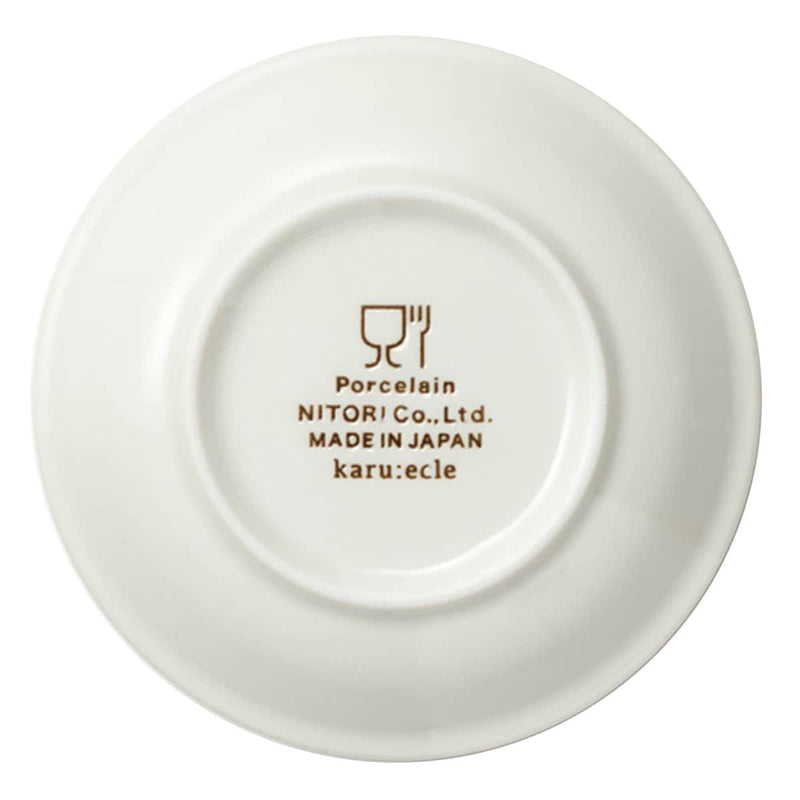 니토리 초경량 카루에클레 림 플레이트 (12cm)