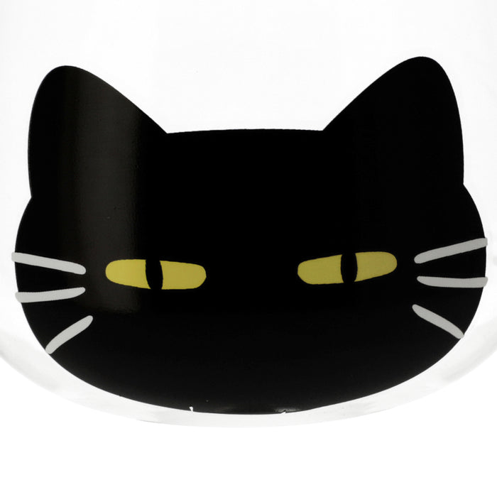 검은고양이 내열유리 머그컵 DN04