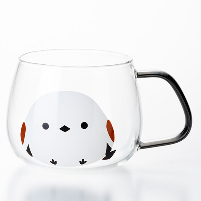 오목눈이 내열유리 머그컵 DN04