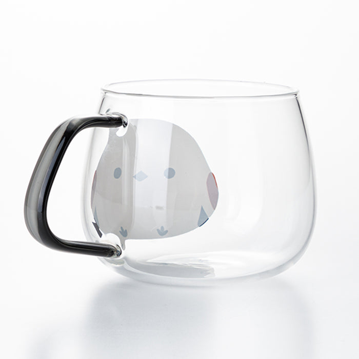 오목눈이 내열유리 머그컵 DN04