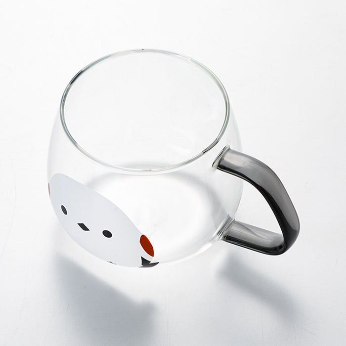 오목눈이 내열유리 머그컵 DN04