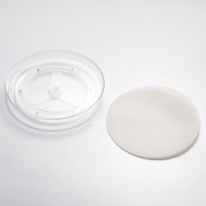 미끄럼방지 냉장고 회전트레이 클리어