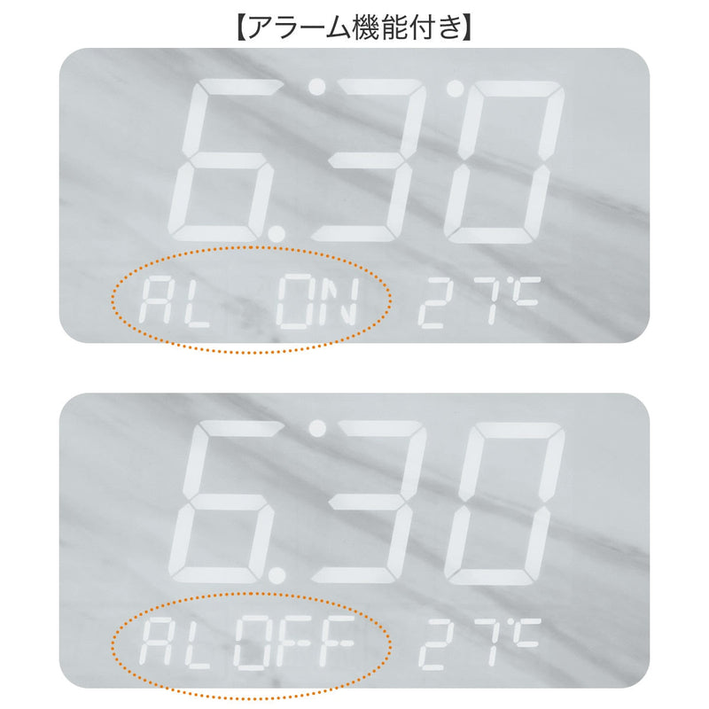 LED 탁상 겸용 벽시계 002HT
