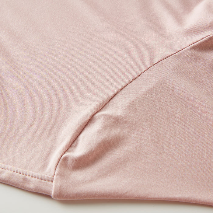 여성 모달 코튼 U넥 반팔 티셔츠