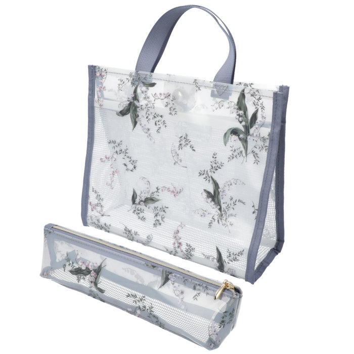 칫솔 파우치 은방울꽃무늬