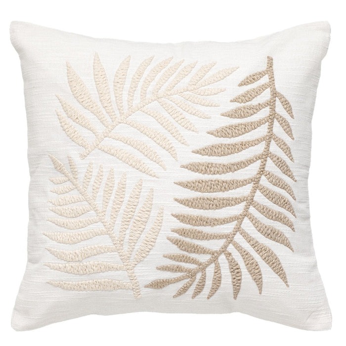 쿠션커버 나뭇잎 무늬 EL001