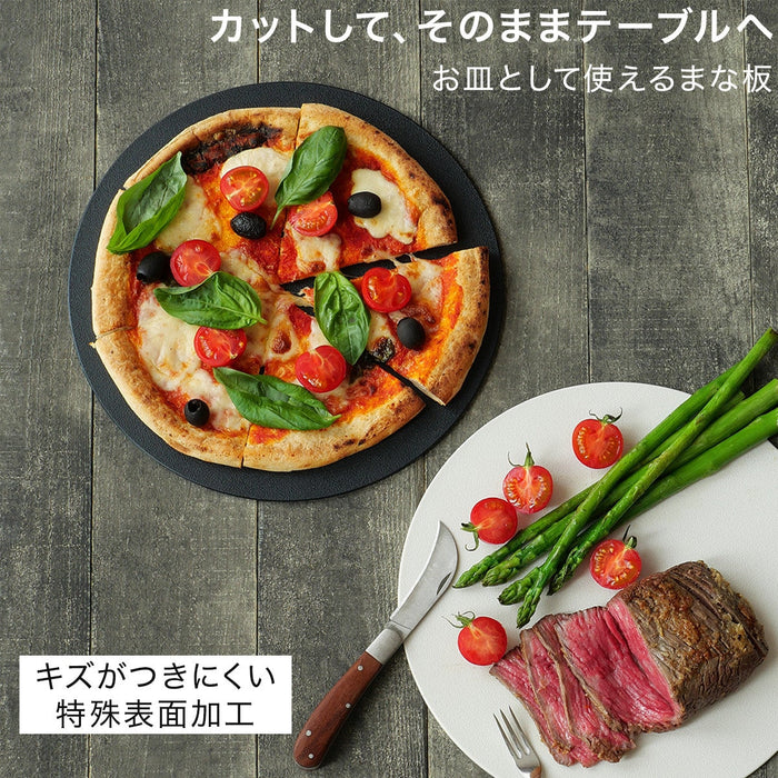 플레이팅 라운드 도마 (대)