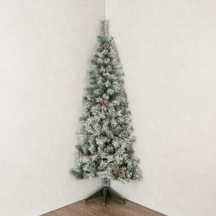 니토리 크리스마스 데코레이션 스노우 하프 트리 (120㎝, 150㎝, 180㎝)