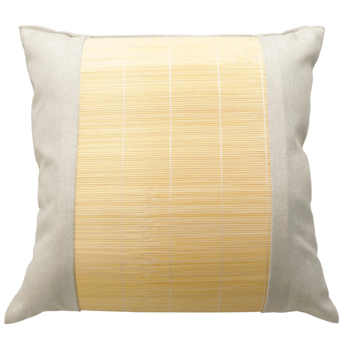 니토리 대나무 등 쿠션