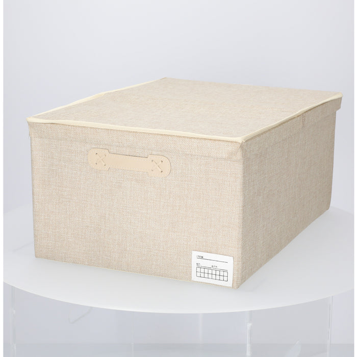 니토리 패브릭 뚜껑형 수납박스 파브 (L)