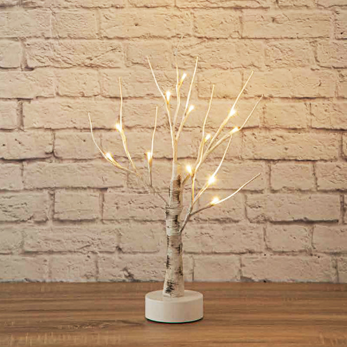 니토리 크리스마스 테이블 트리 LED 자작나무