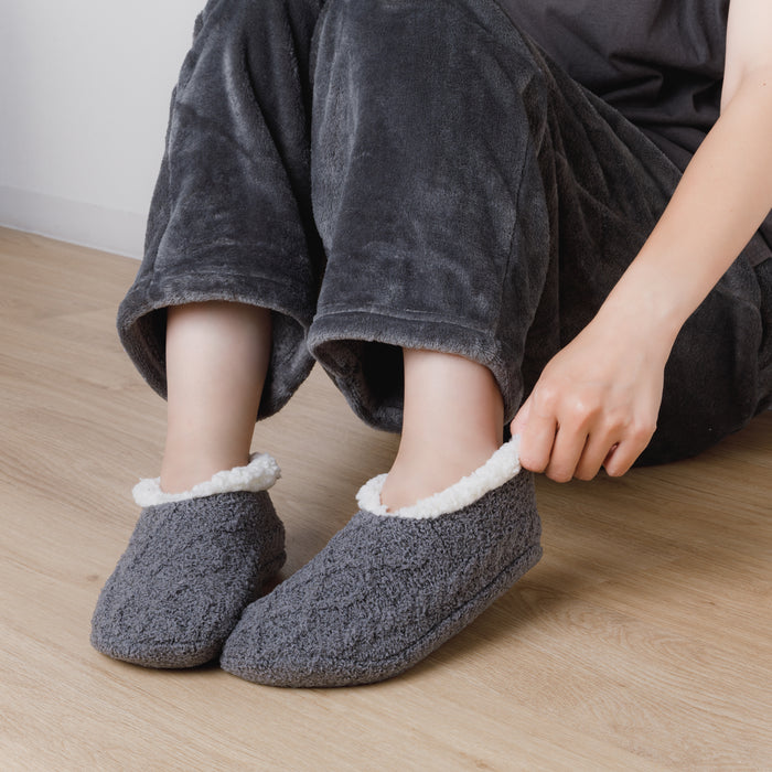 니토리 N-웜 보아 니트형 실내 덧신 M (2컬러)