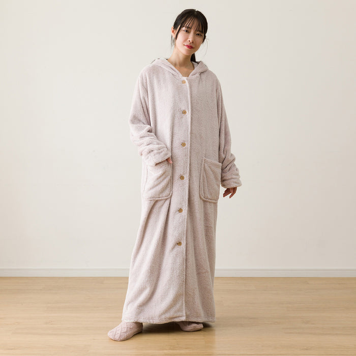 니토리 N-SP웜 롱 후드가운 (S)