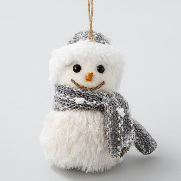 니토리 크리스마스 트리 오너먼트 모자 쓴 눈사람 1p