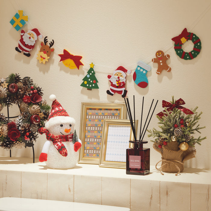 니토리 크리스마스 가랜드 펠트 (2type)