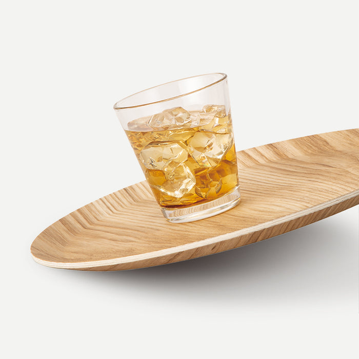 니토리 논슬립 라운드 트레이 내츄럴