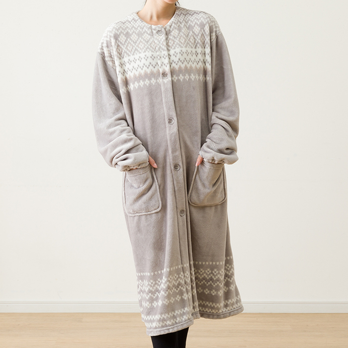 니토리 N-웜 라운드 미들 가운 (M)