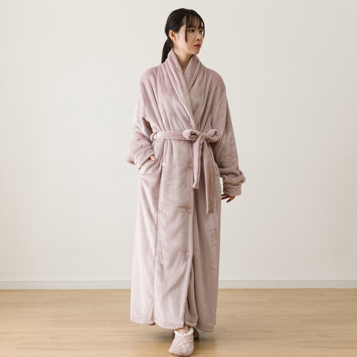 니토리 N-WSP웜 롱 가운 (S)