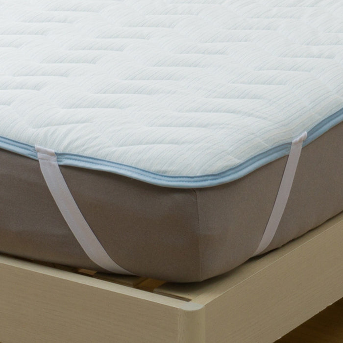 니토리 N-WSP쿨 양면 고정형 침대 패드 (Q)