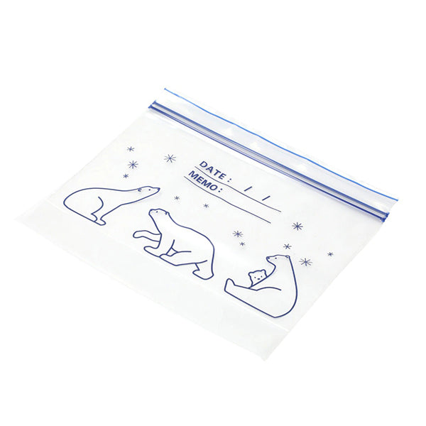 니토리 2중 스탠드형 지퍼백 (M,L)