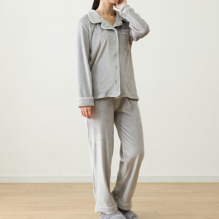 니토리 N-웜 여성 파자마 세트 (2컬러)