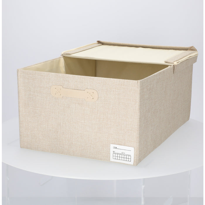 니토리 패브릭 뚜껑형 수납박스 파브 (L)