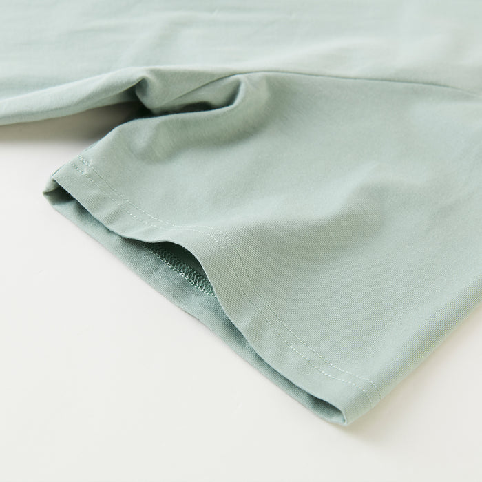 남성 모달 코튼 U넥 반팔 티셔츠