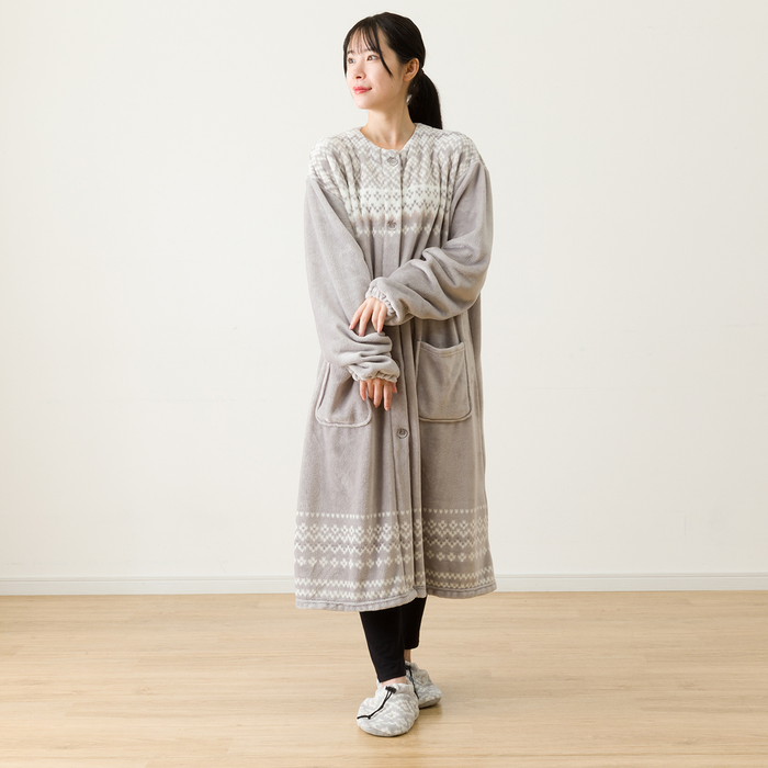 니토리 N-웜 라운드 미들 가운 (M)