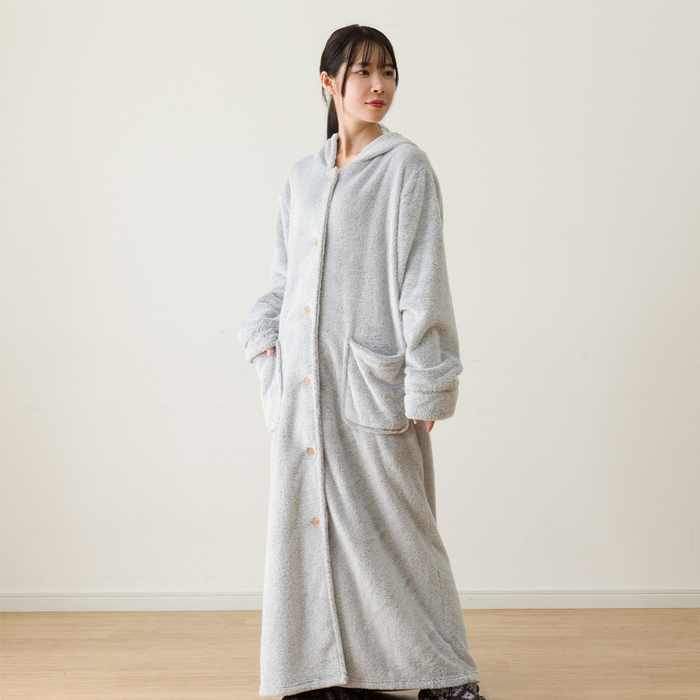 니토리 N-SP웜 롱 후드가운 (L)