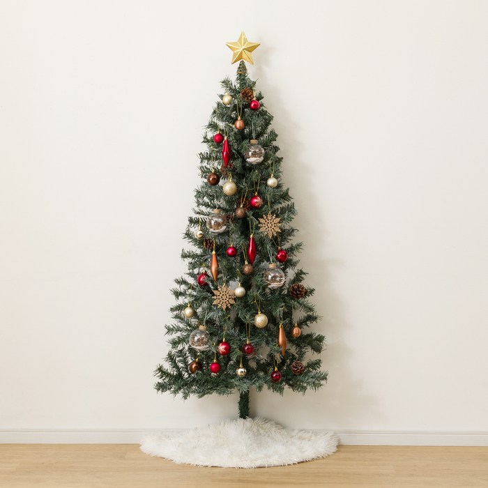 니토리 크리스마스 하프 트리 퍼 스커트