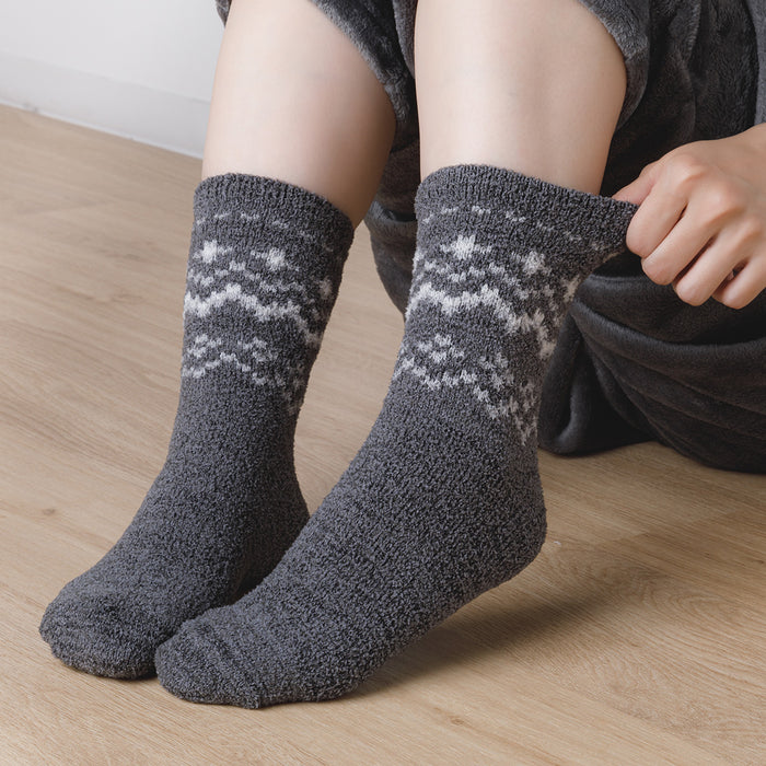 니토리 N-웜 니트양말 M 2p 세트 (3컬러)