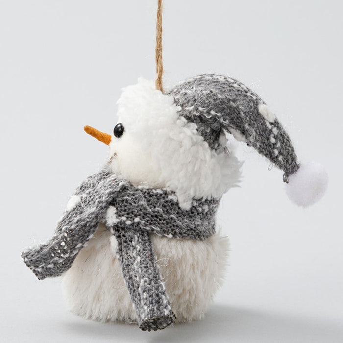 니토리 크리스마스 트리 오너먼트 모자 쓴 눈사람 1p