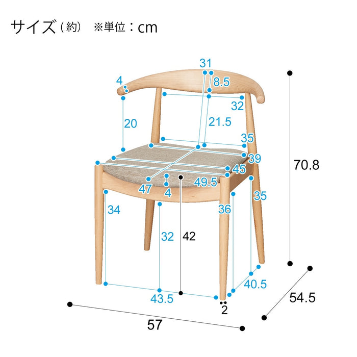 식탁의자 N컬렉션C-01D