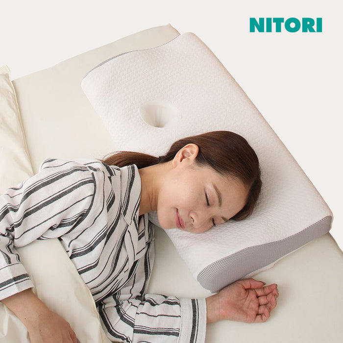 니토리 옆으로 자는 편한 저반발 경추 베개 카므