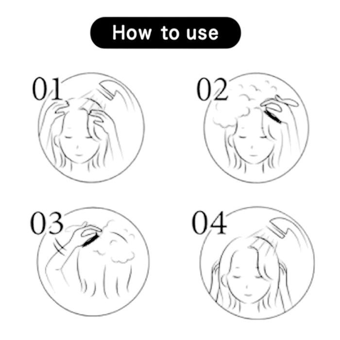 허니&로얄젤리 샴푸 브러시