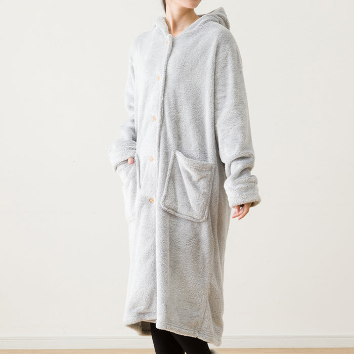 니토리 N-SP웜 미들 후드가운