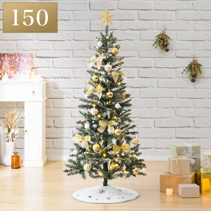 니토리 크리스마스 데코레이션 스노우 트리 세트 (90,120,150)