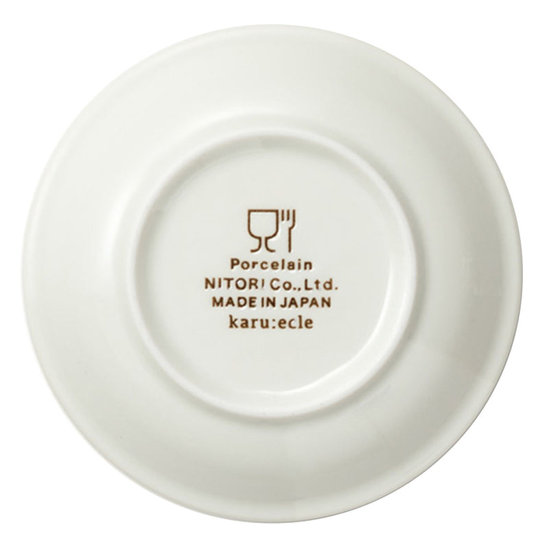 니토리 초경량 카루에클레 림 플레이트 (12cm)
