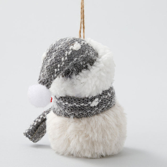 니토리 크리스마스 트리 오너먼트 모자 쓴 눈사람 1p