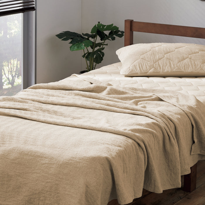 니토리 오가닉코튼 타올 블랭킷 (S)