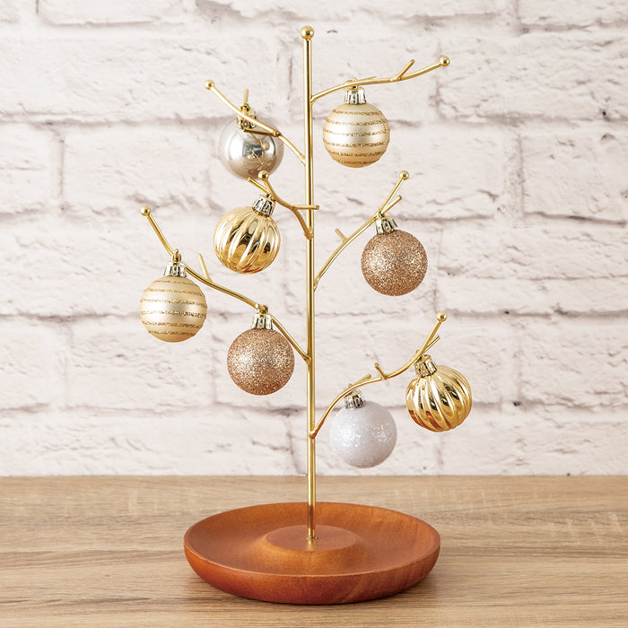 니토리 크리스마스 장식 골드 와이어 트리 (L)