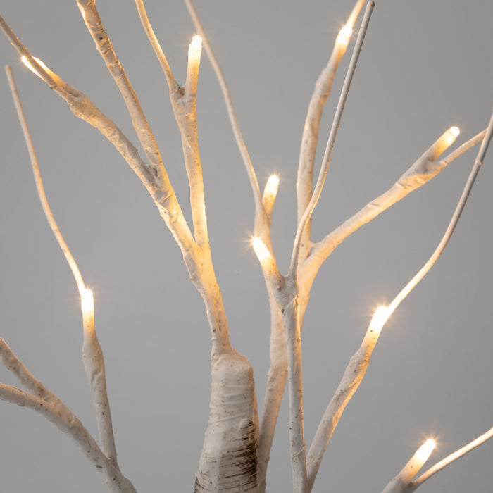 니토리 크리스마스 테이블 트리 LED 자작나무