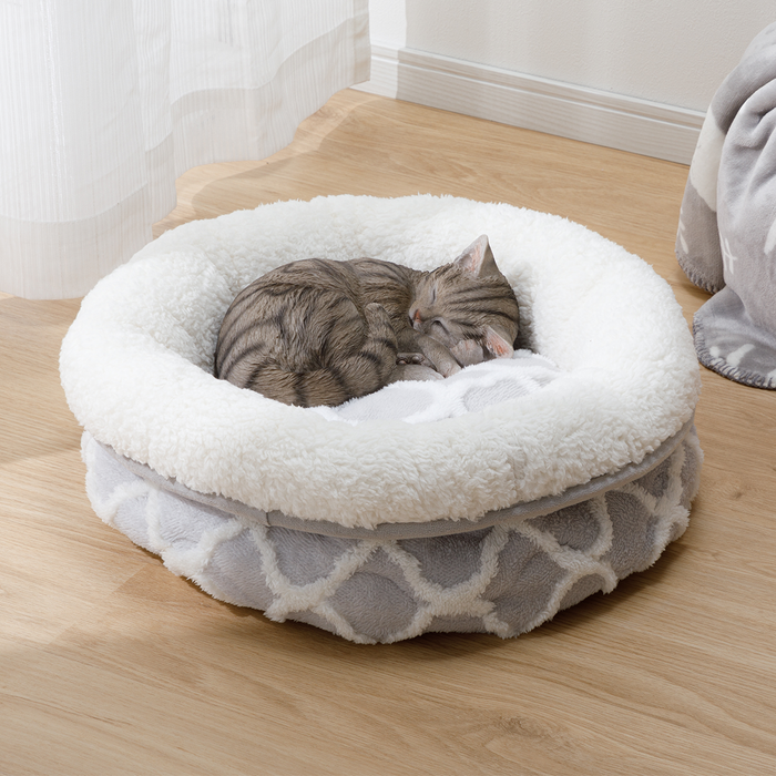니토리 N-웜 반려동물 원형 침대(High) (M)