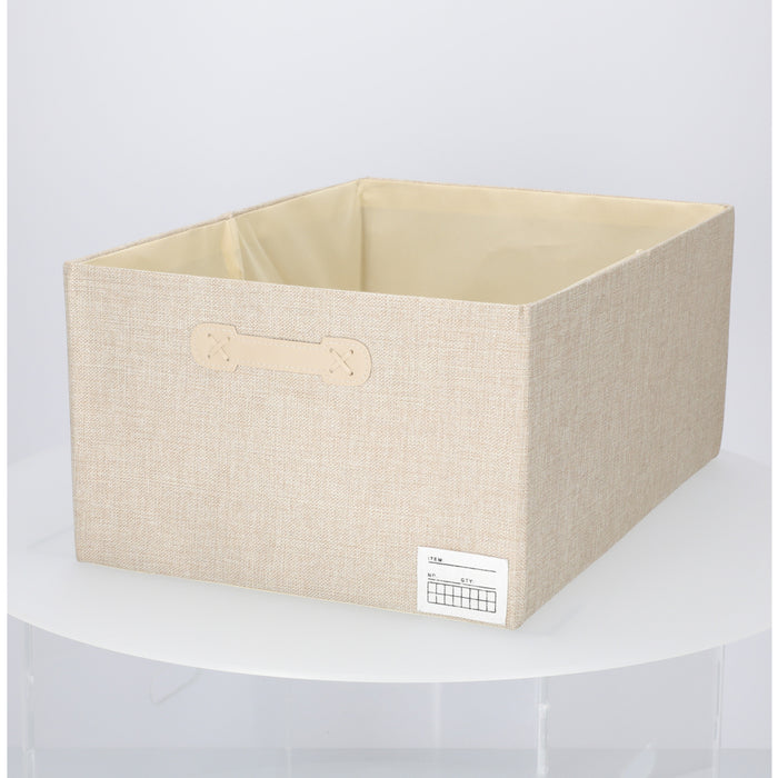 니토리 패브릭 뚜껑형 수납박스 파브 (L)