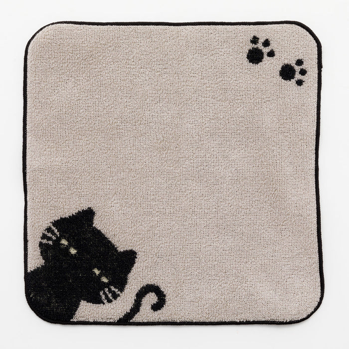 니토리 검은고양이 핸드타월
